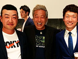 代表 堂川とプロゴルファー