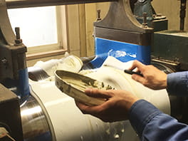 シリコンへの塗布工程